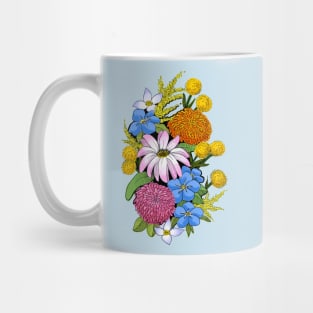 Wildflower bouquet - Color Mug